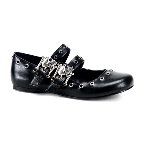 Black Demonia Daisy-03 Vegan Leather Women's Mary Jane Shoes | 83SHEI