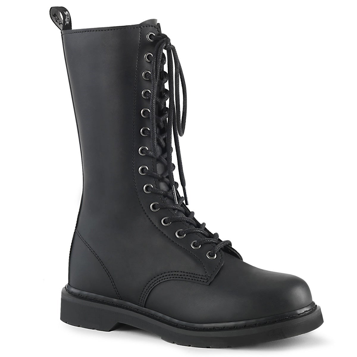 Black Demonia Bolt-300 Vegan Leather Men\'s Combat Boots | 96ZXQL