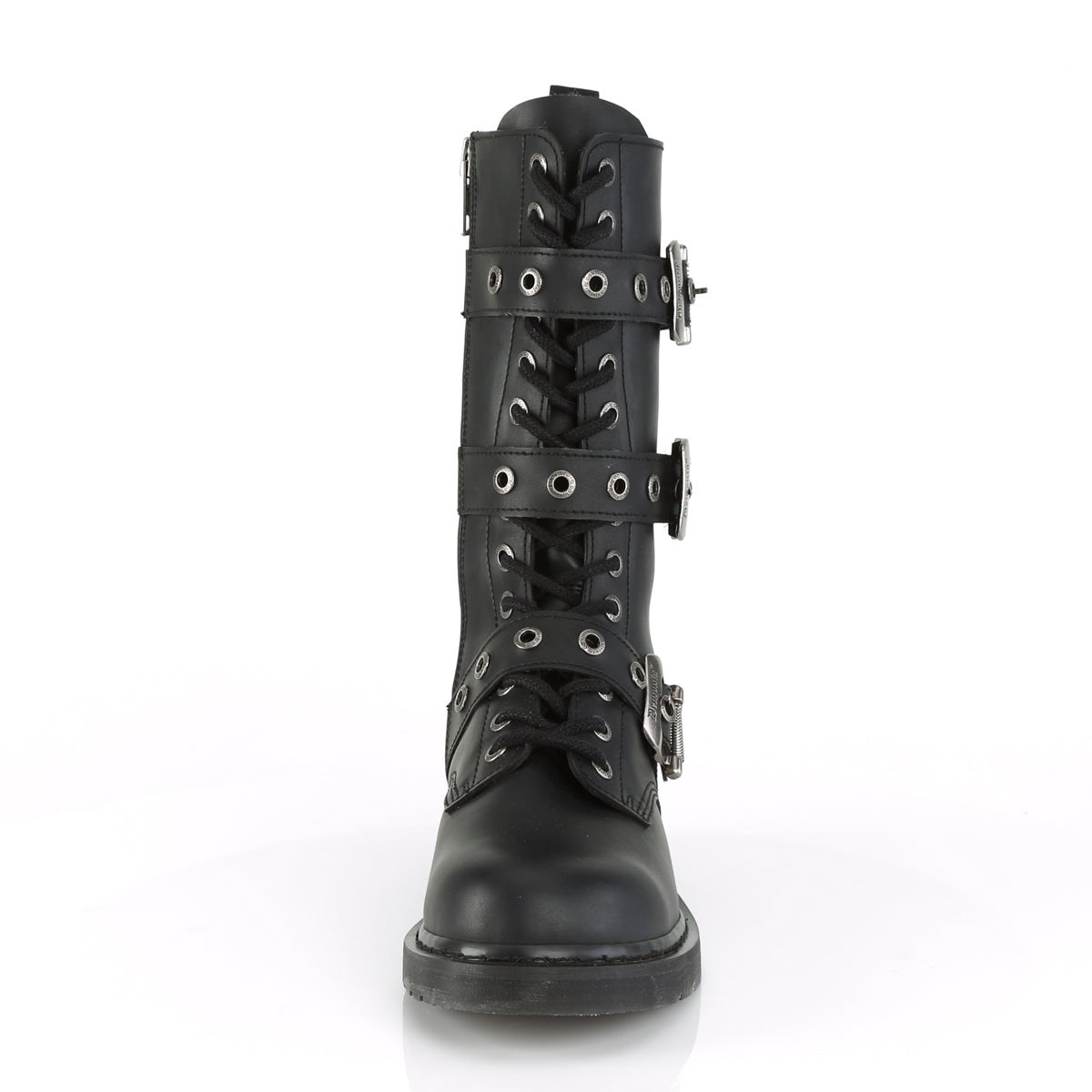 Black Demonia Bolt-330 Vegan Leather Men's Combat Boots | 74FRSJ