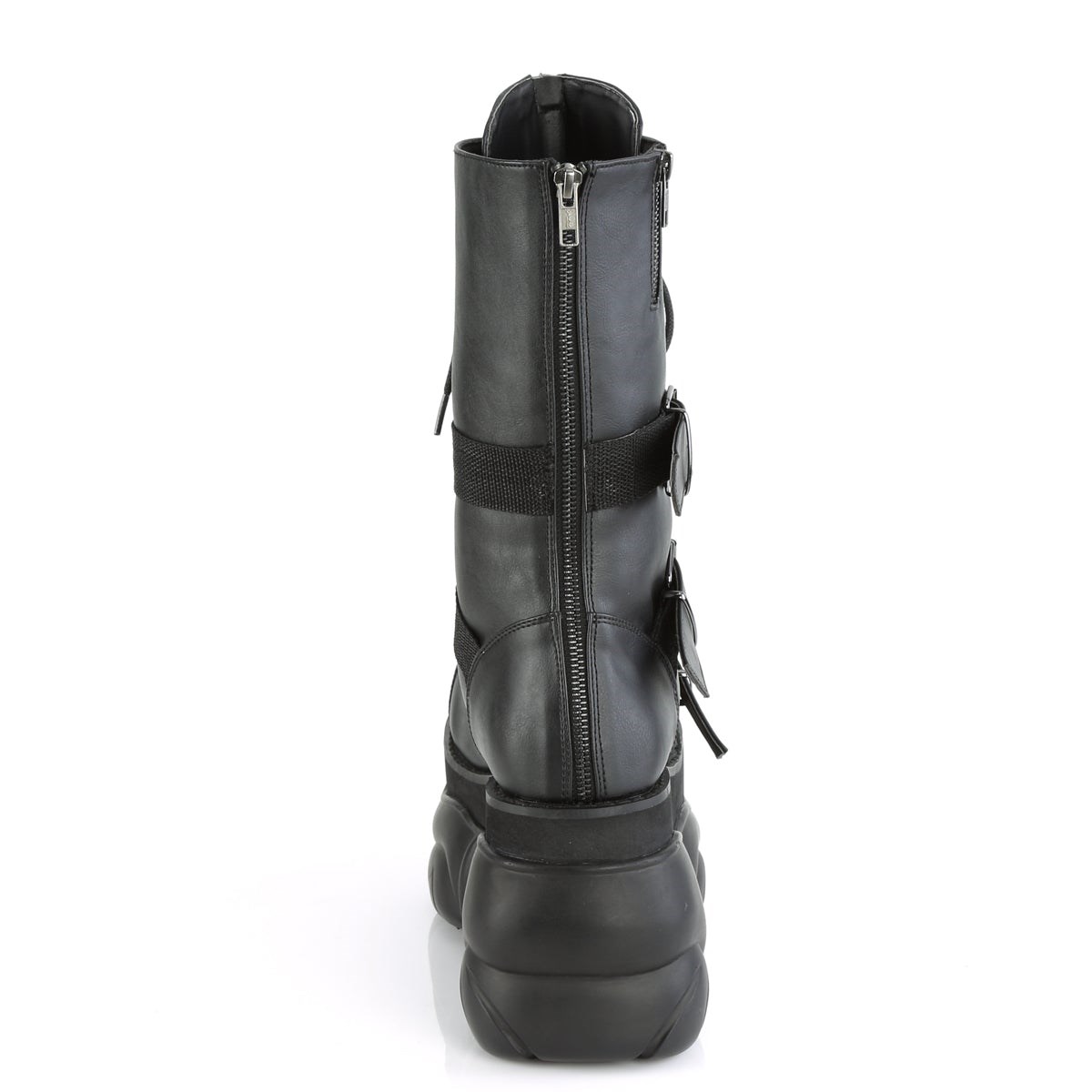 Black Demonia Boxer-230 Vegan Leather Women's Ankle Boots | 16BXJC