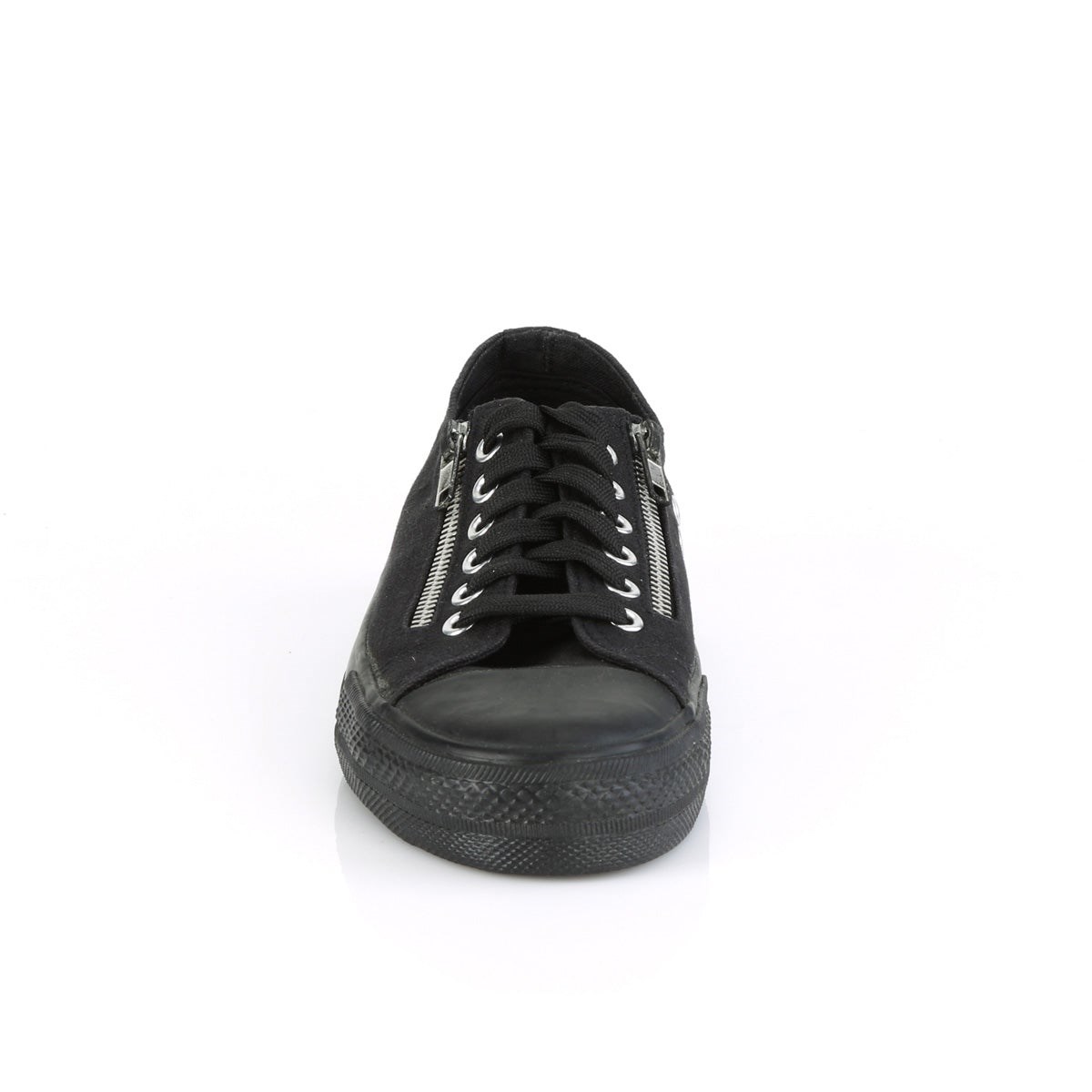 Black Demonia Deviant-06 Canvas Men's Sneakers | 75ONLX