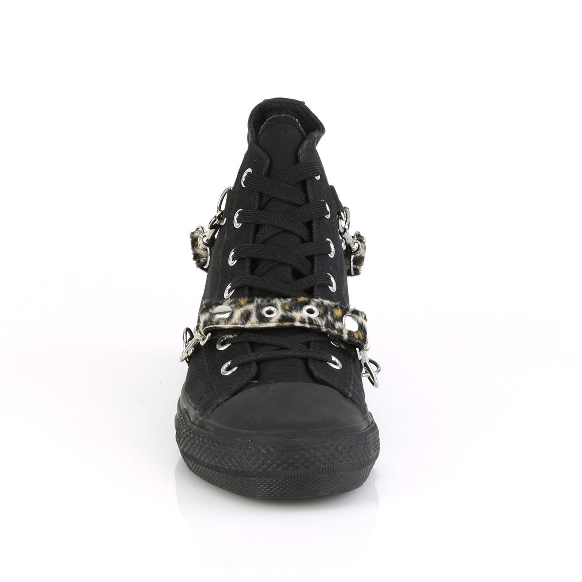 Black Demonia Deviant-107 Canvas Men's Sneakers | 35TPGA