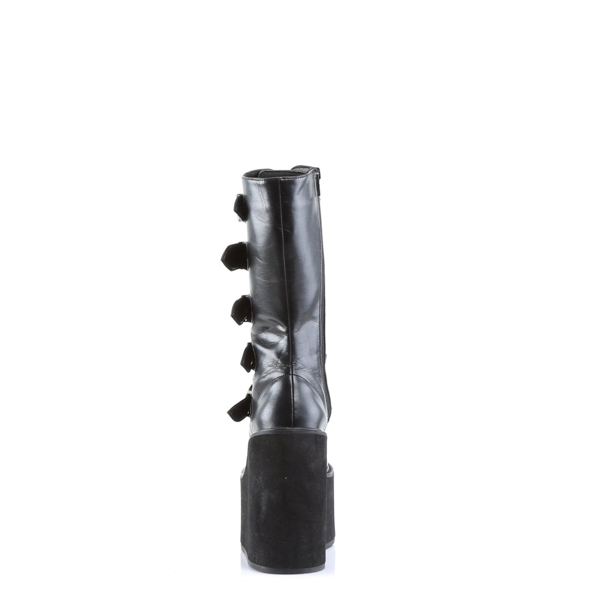 Black Demonia Swing-220 Vegan Leather Women's Knee-high Boots | 37ANSX