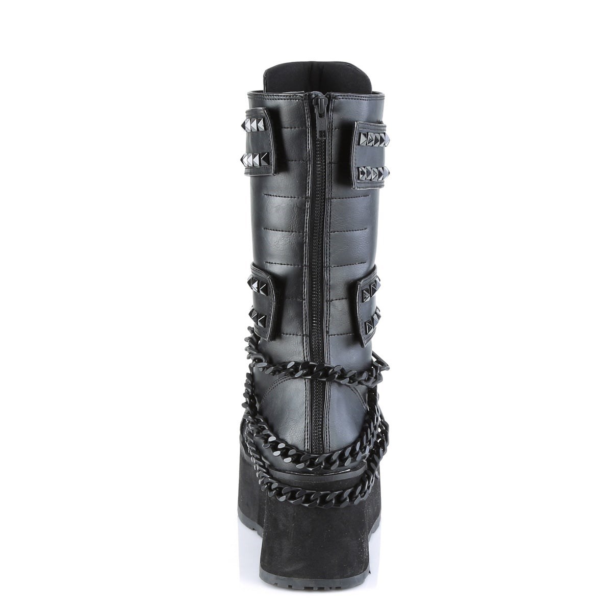 Black Demonia Trashville-138 Vegan Leather Men's Ankle Boots | 91RKPW