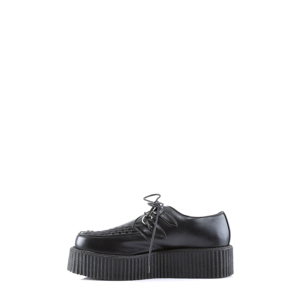 Black Demonia V-CREEPER-502 Vegan Leather Men's Creepers Shoes | 86EAPG