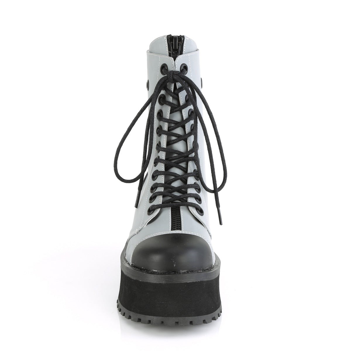 Grey Demonia Gravedigger-10 Reflective Men's Ankle Boots | 60JAEV